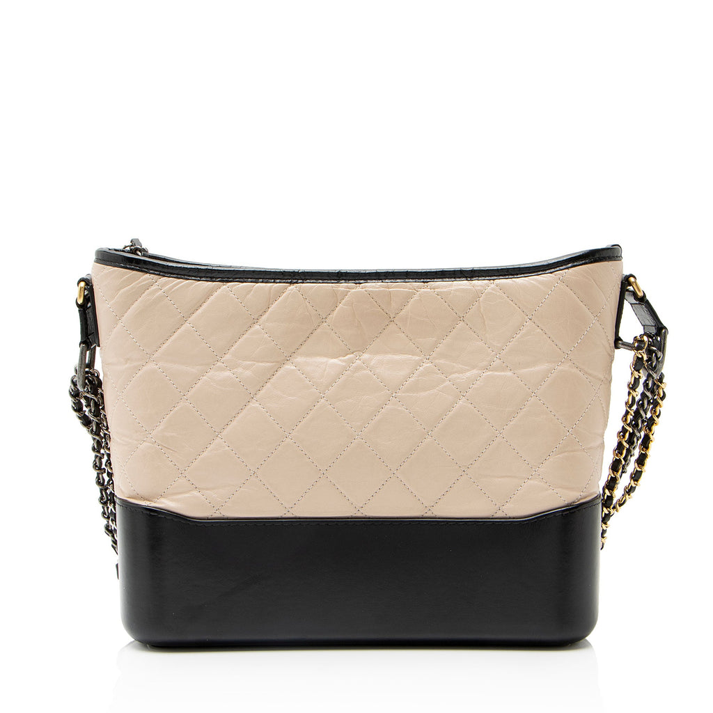 Chanel Aged Calfskin Gabrielle Medium Hobo