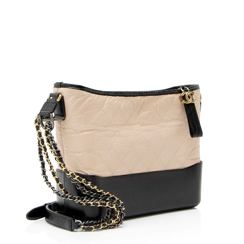 Chanel Aged Calfskin Gabrielle Medium Hobo