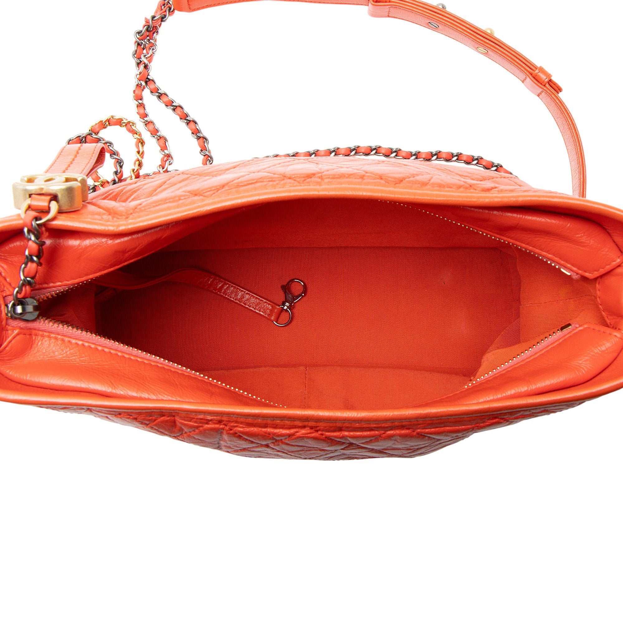 Chanel Aged Calfskin Gabrielle Medium Hobo