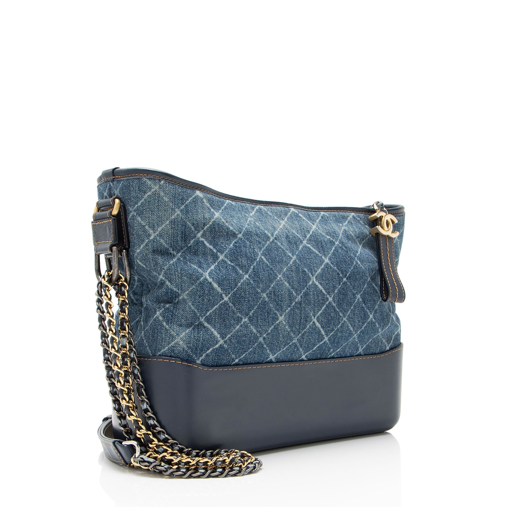 Chanel Aged Calfskin Gabrielle Medium Hobo