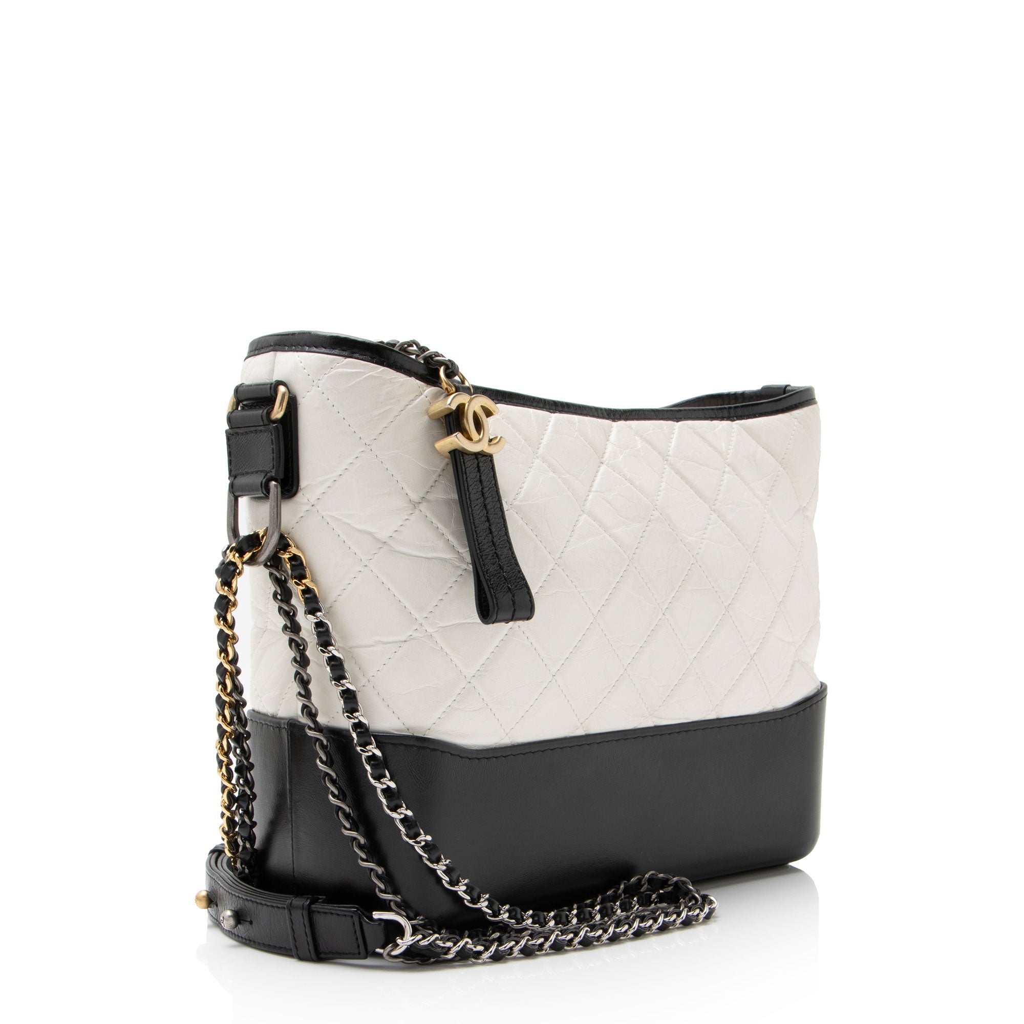 Chanel Aged Calfskin Gabrielle Medium Hobo