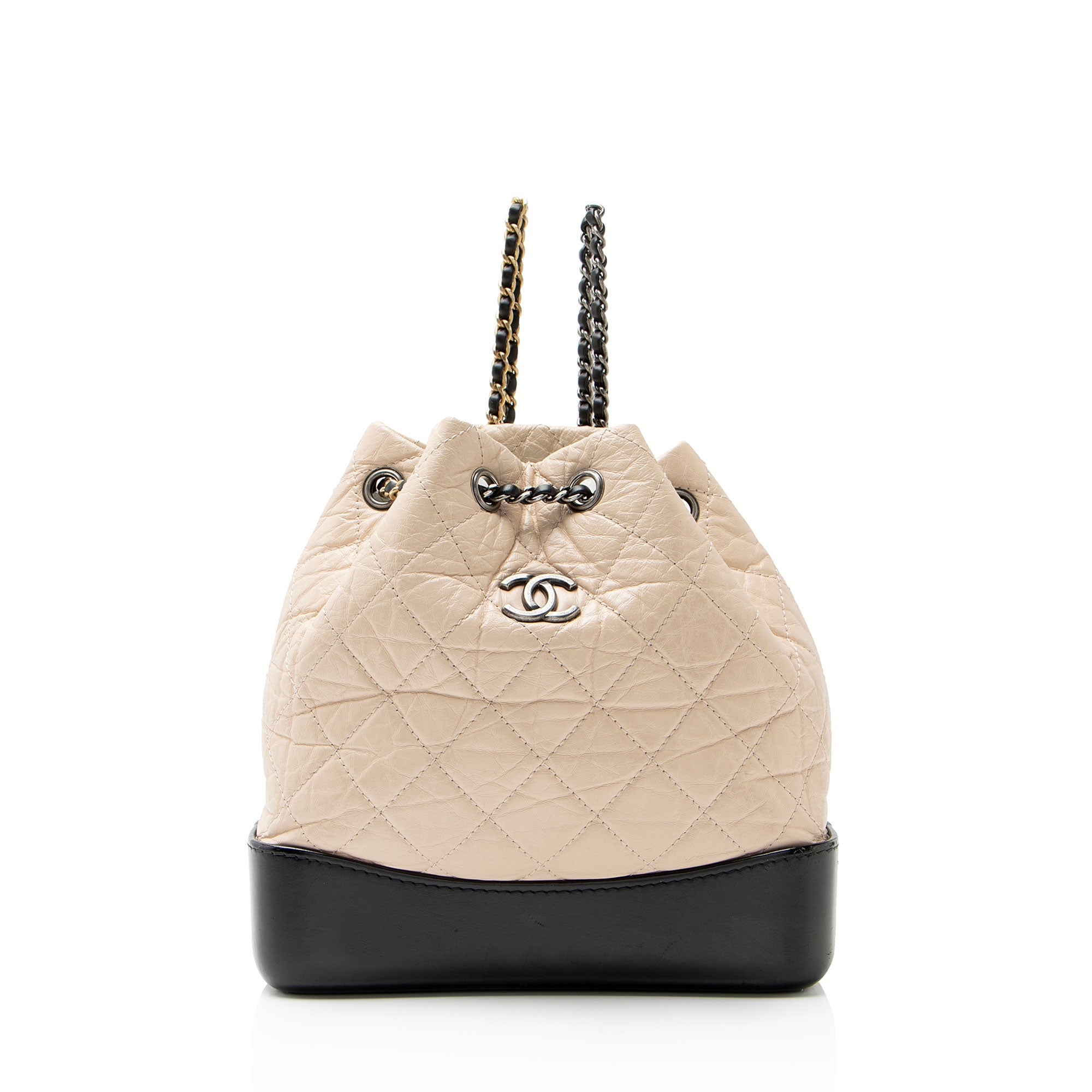 Chanel Aged Calfskin Gabrielle Small Backpack