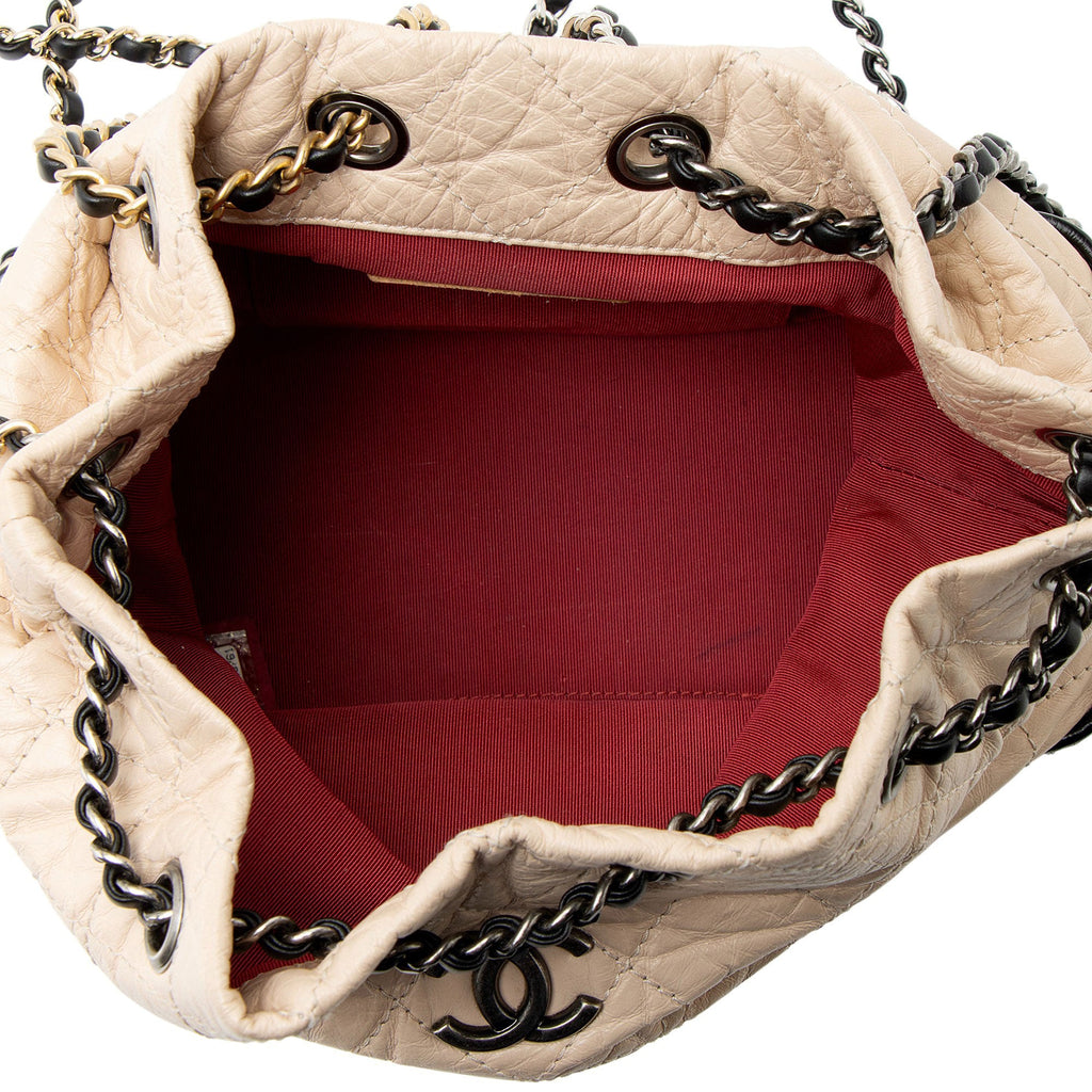 Chanel Aged Calfskin Gabrielle Small Backpack