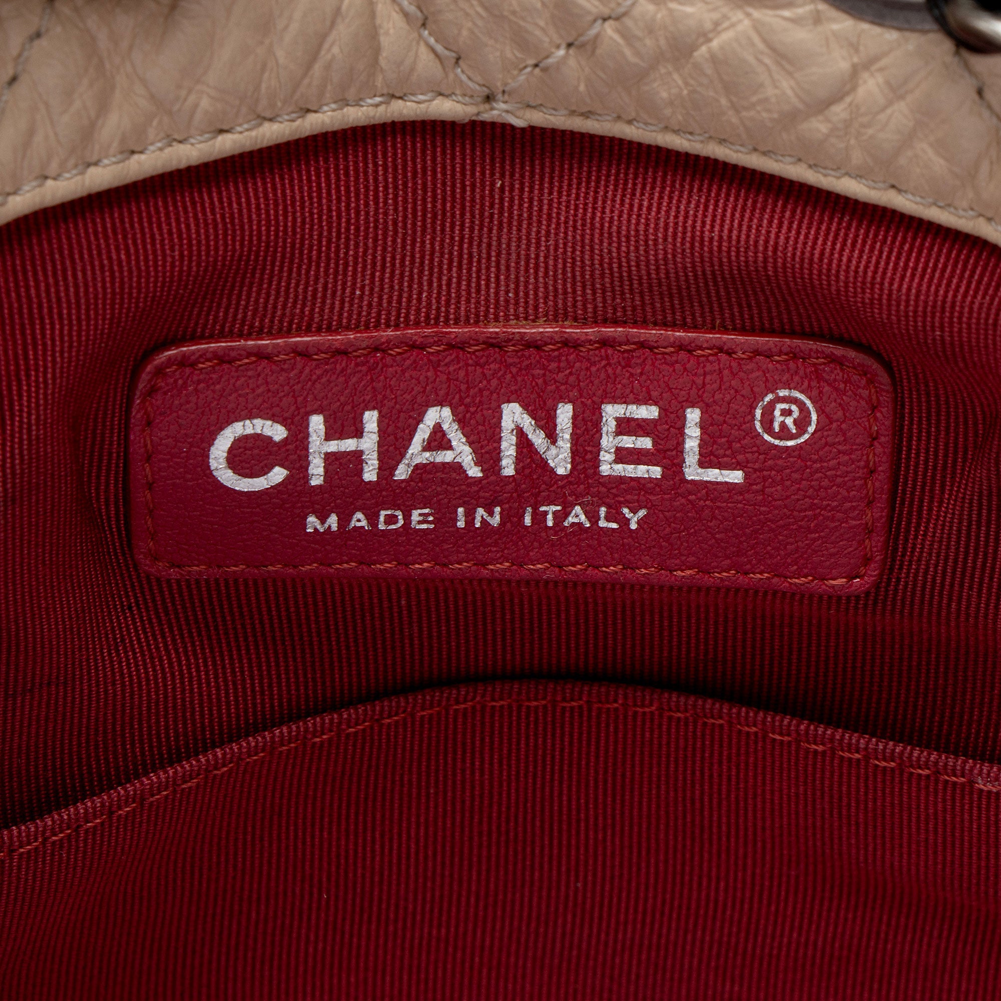 Chanel Aged Calfskin Gabrielle Small Backpack
