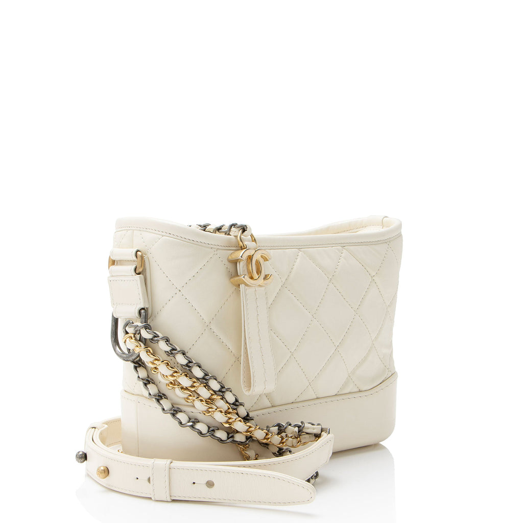 Chanel Aged Calfskin Gabrielle Small Hobo