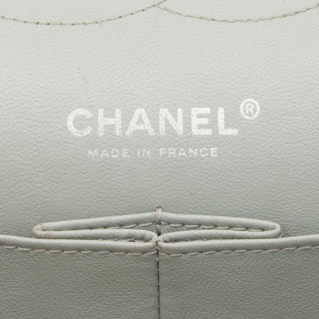 Chanel Aged Calfskin Long Medium Double Flap Bag (SHF-23512)