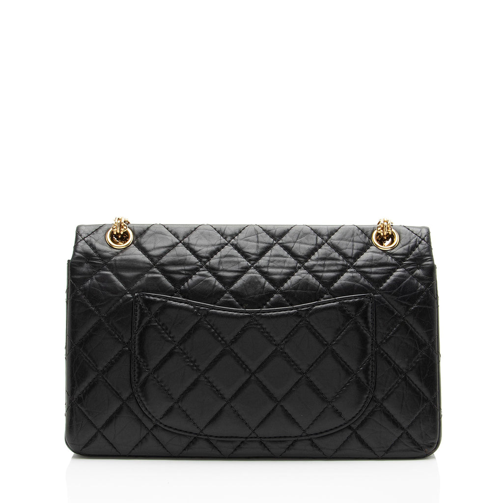 Chanel Aged Calfskin Reissue 225 Double Flap Bag