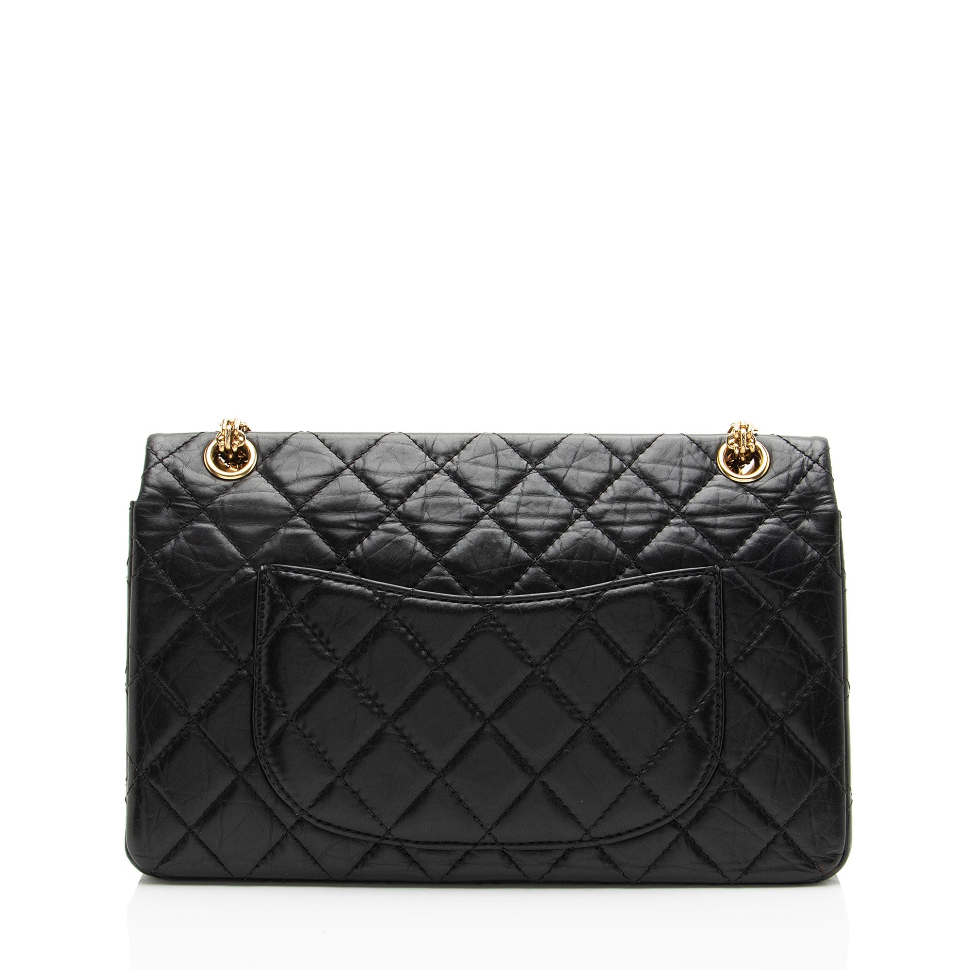 Chanel Aged Calfskin Reissue 225 Double Flap Bag
