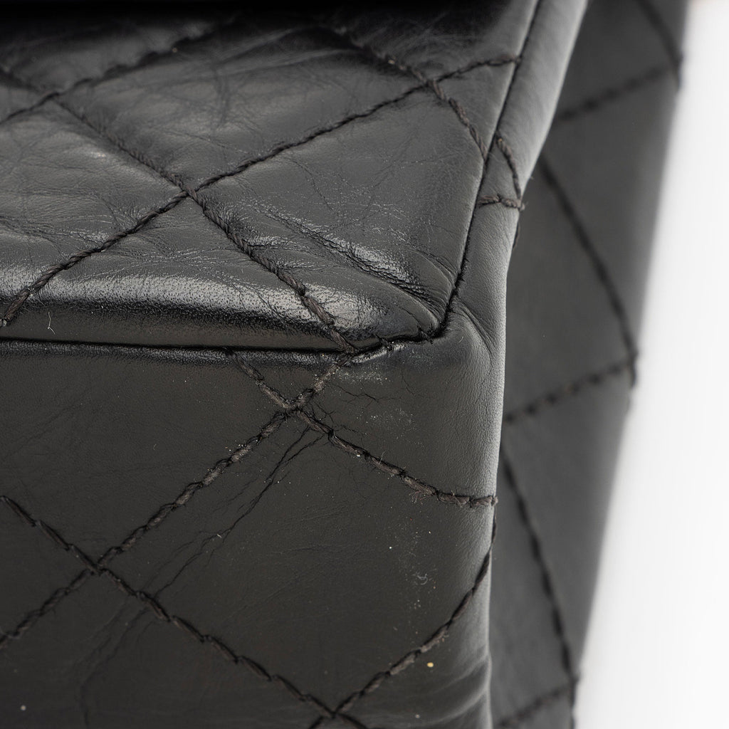 Chanel Aged Calfskin Reissue 225 Double Flap Bag