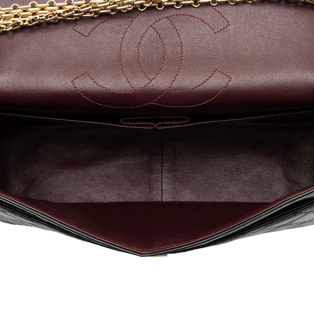 Chanel Aged Calfskin Reissue 225 Double Flap Bag