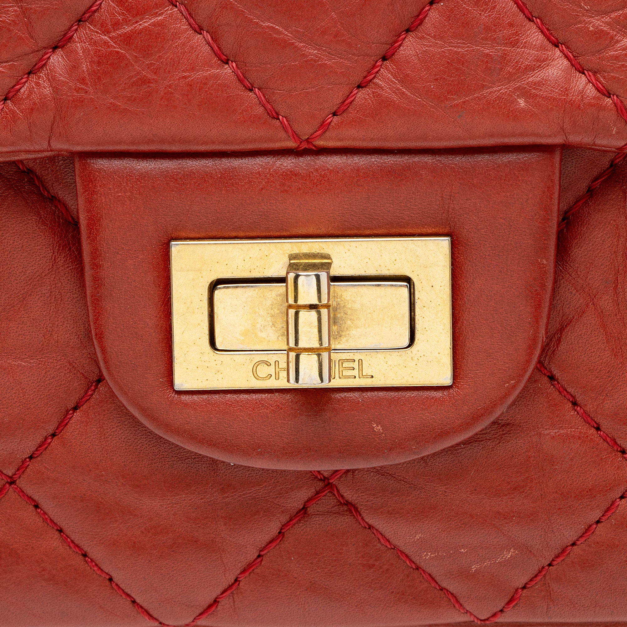 Chanel Aged Calfskin Reissue 226 Double Flap Bag