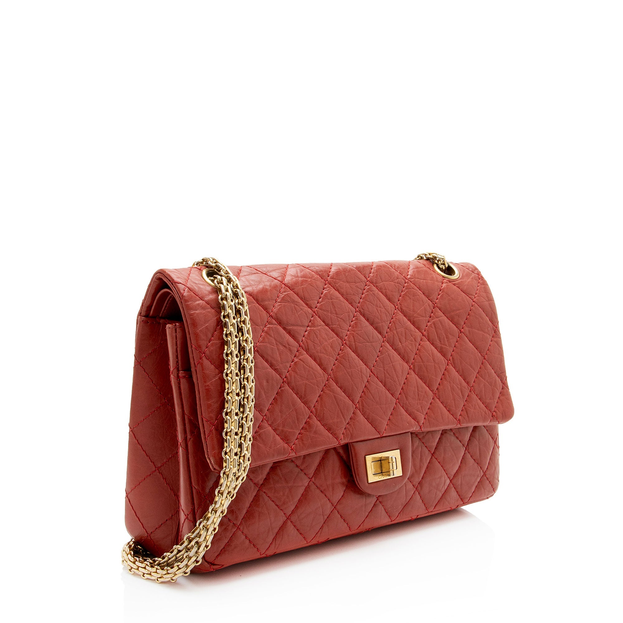 Chanel Aged Calfskin Reissue 226 Double Flap Bag