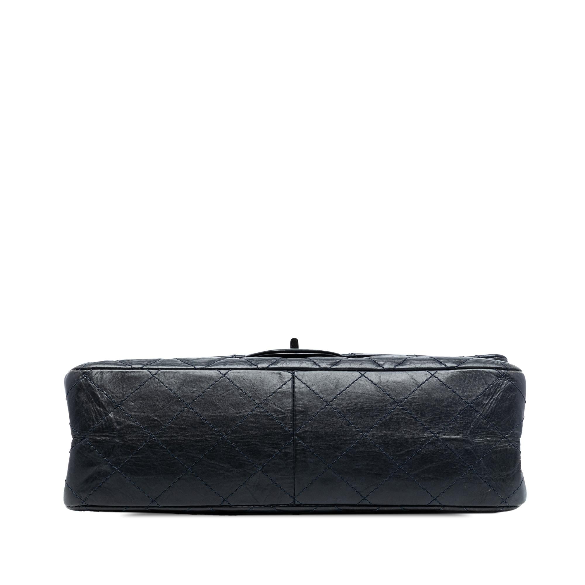 Chanel Aged Calfskin Reissue 2.55 Double Flap 227