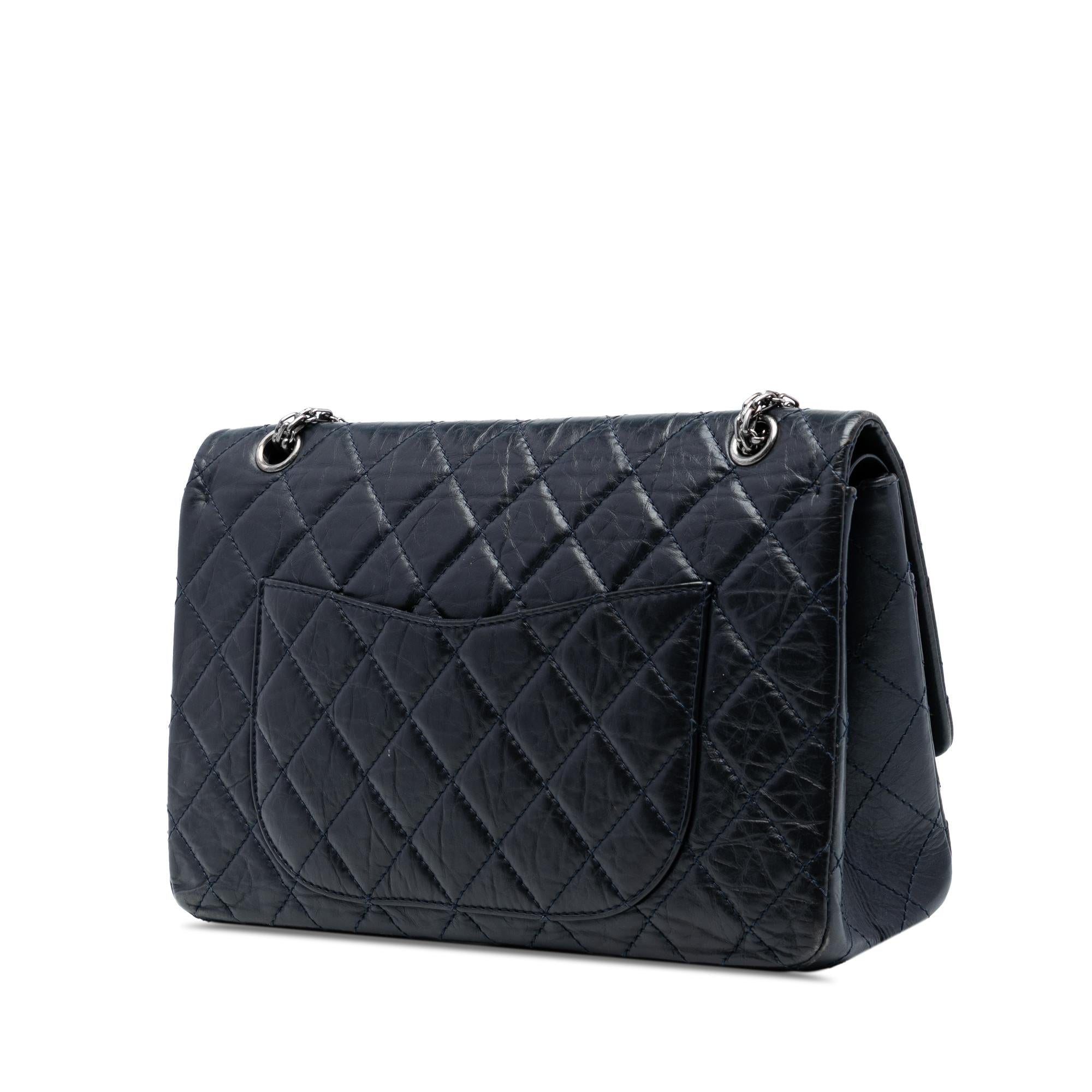 Chanel Aged Calfskin Reissue 2.55 Double Flap 227