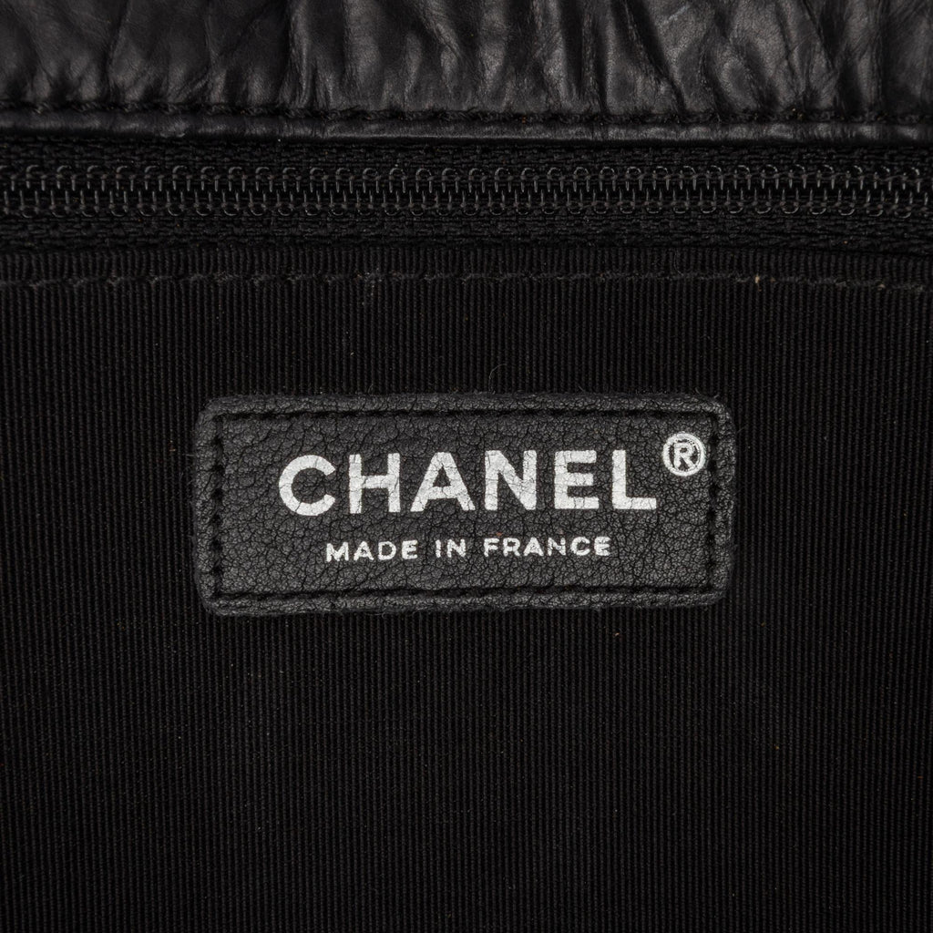 Chanel Aged Calfskin Whipstitch Chocolate Bar Mademoiselle Flap
