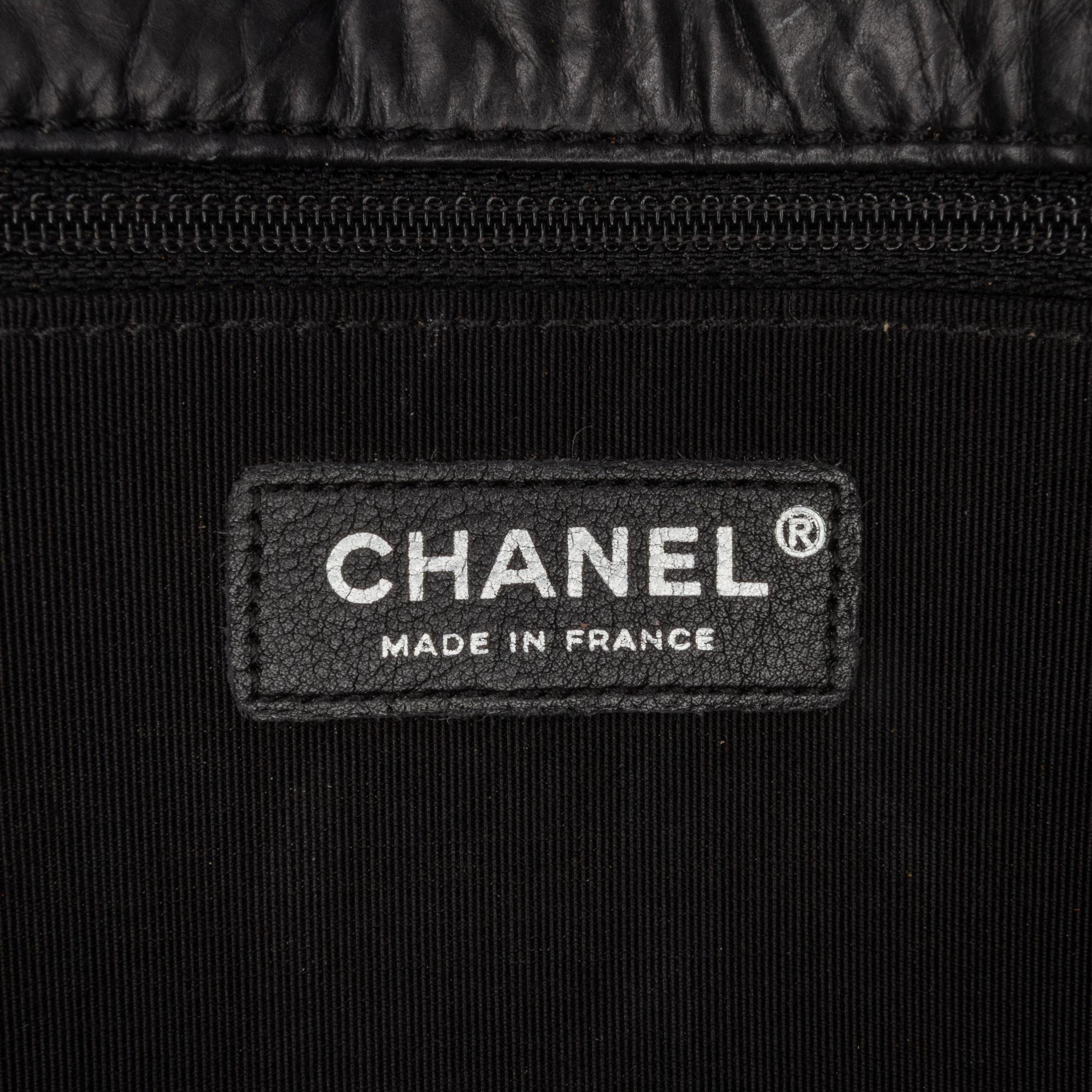 Chanel Aged Calfskin Whipstitch Chocolate Bar Mademoiselle Flap