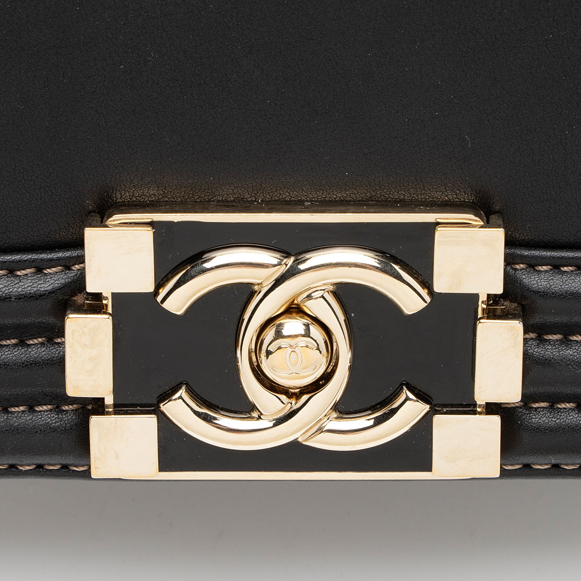 Chanel Bicolor Calfskin Small Boy Bag