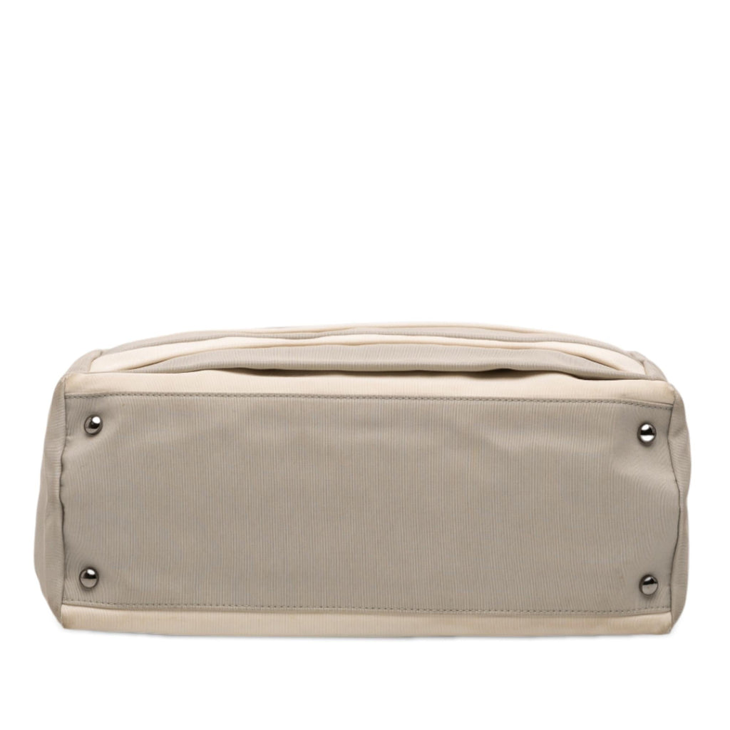 Chanel Bicolor Nylon Grosgrain Reissue 2.55 Shopping Tote
