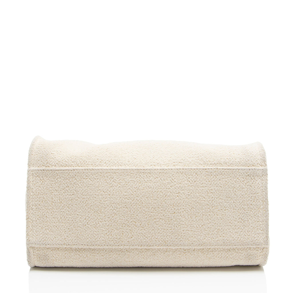 Chanel Boucle Lurex Deauville Medium Tote