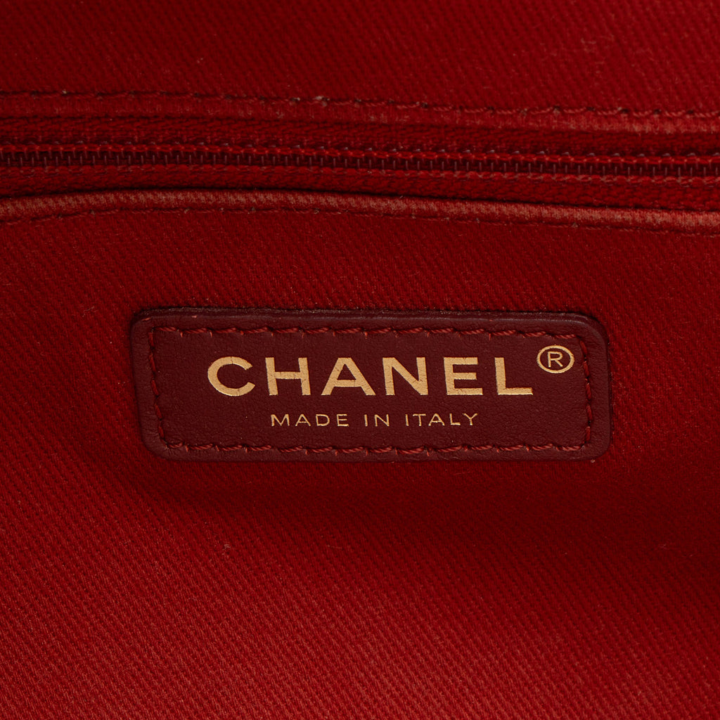 Chanel Boucle Lurex Deauville Medium Tote