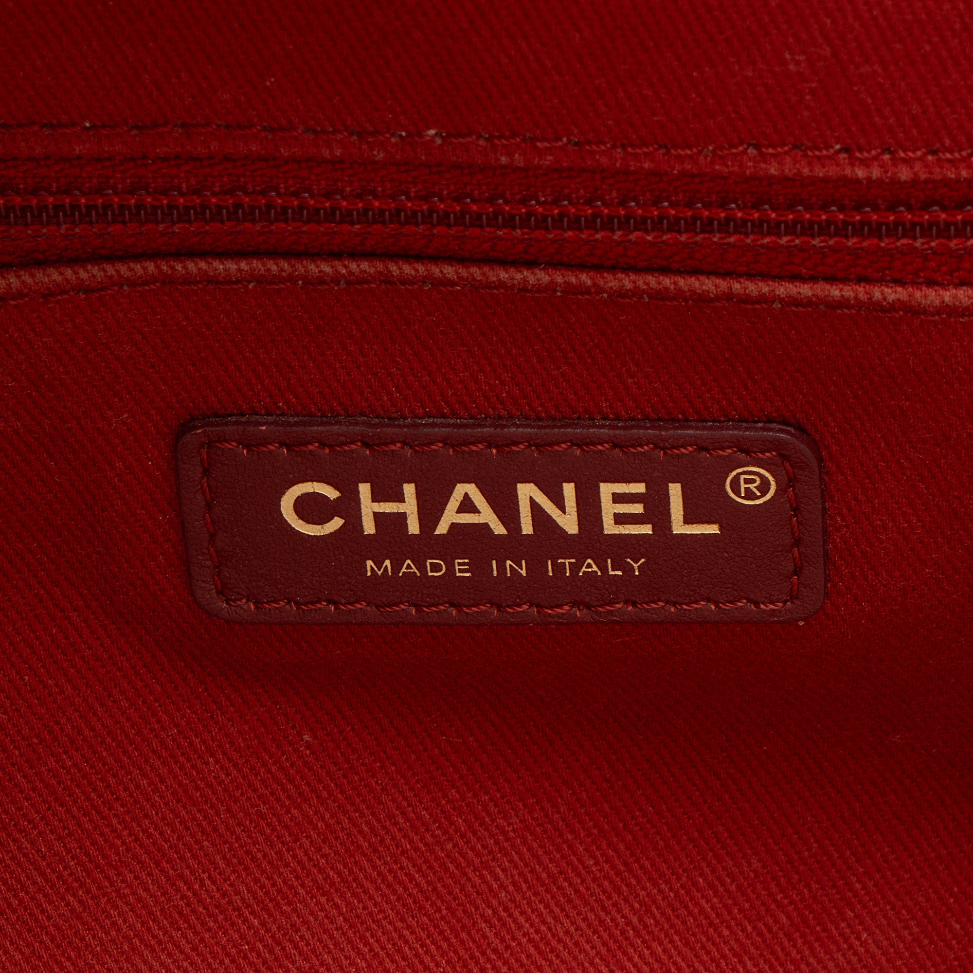 Chanel Boucle Lurex Deauville Medium Tote