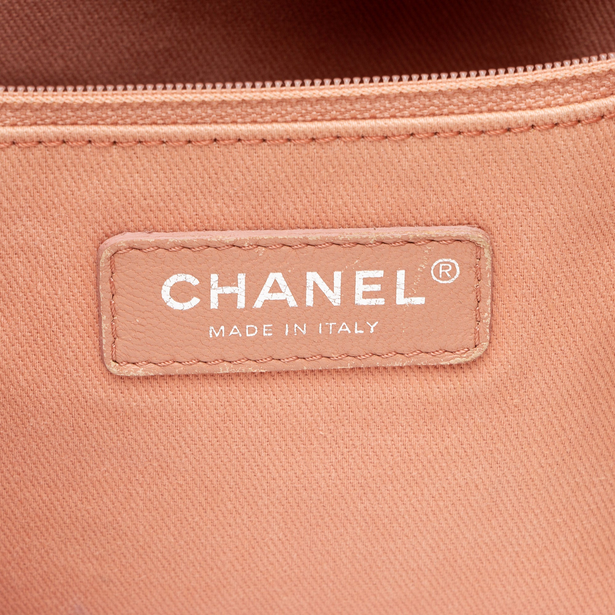 Chanel Boucle Lurex Deauville Medium Tote