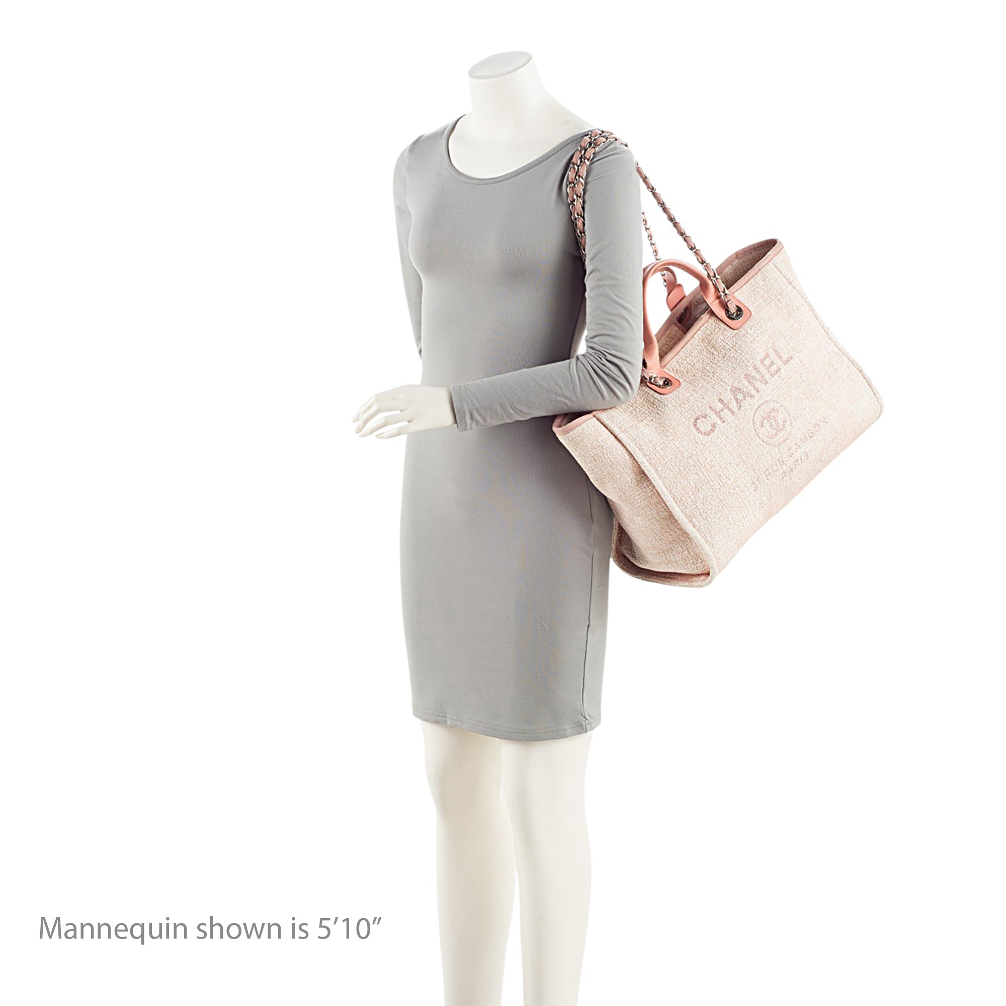 Chanel Boucle Lurex Deauville Medium Tote