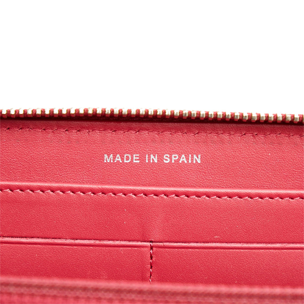 Chanel Brilliant Patent Zip Around Wallet (SHG-7wYhd4)