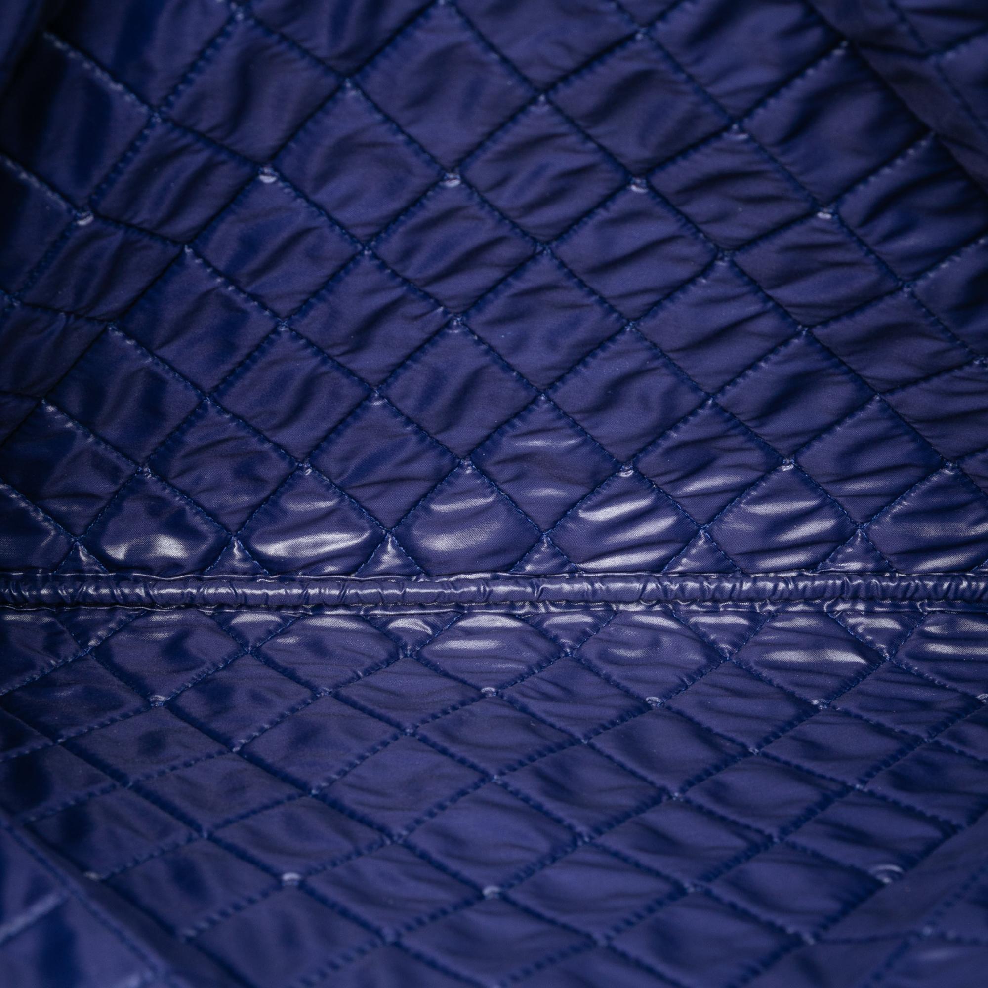 Chanel CC Bi Quilted Lambskin O Case Clutch