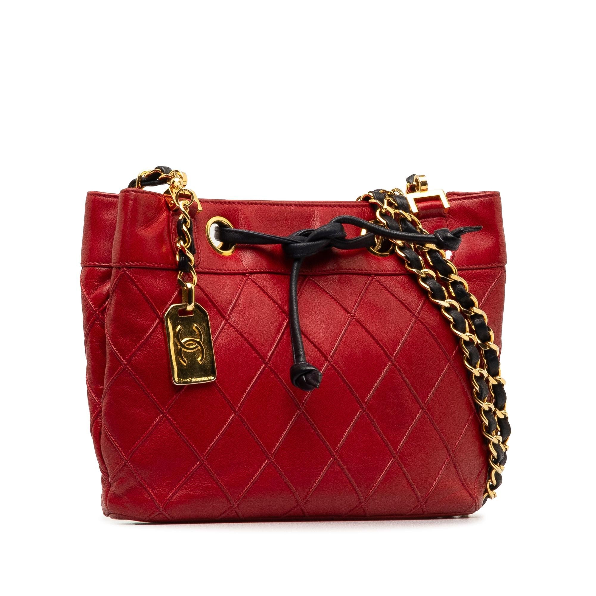 Chanel CC Bicolor Lambskin Shoulder Bag (SHG-cHHqc0)