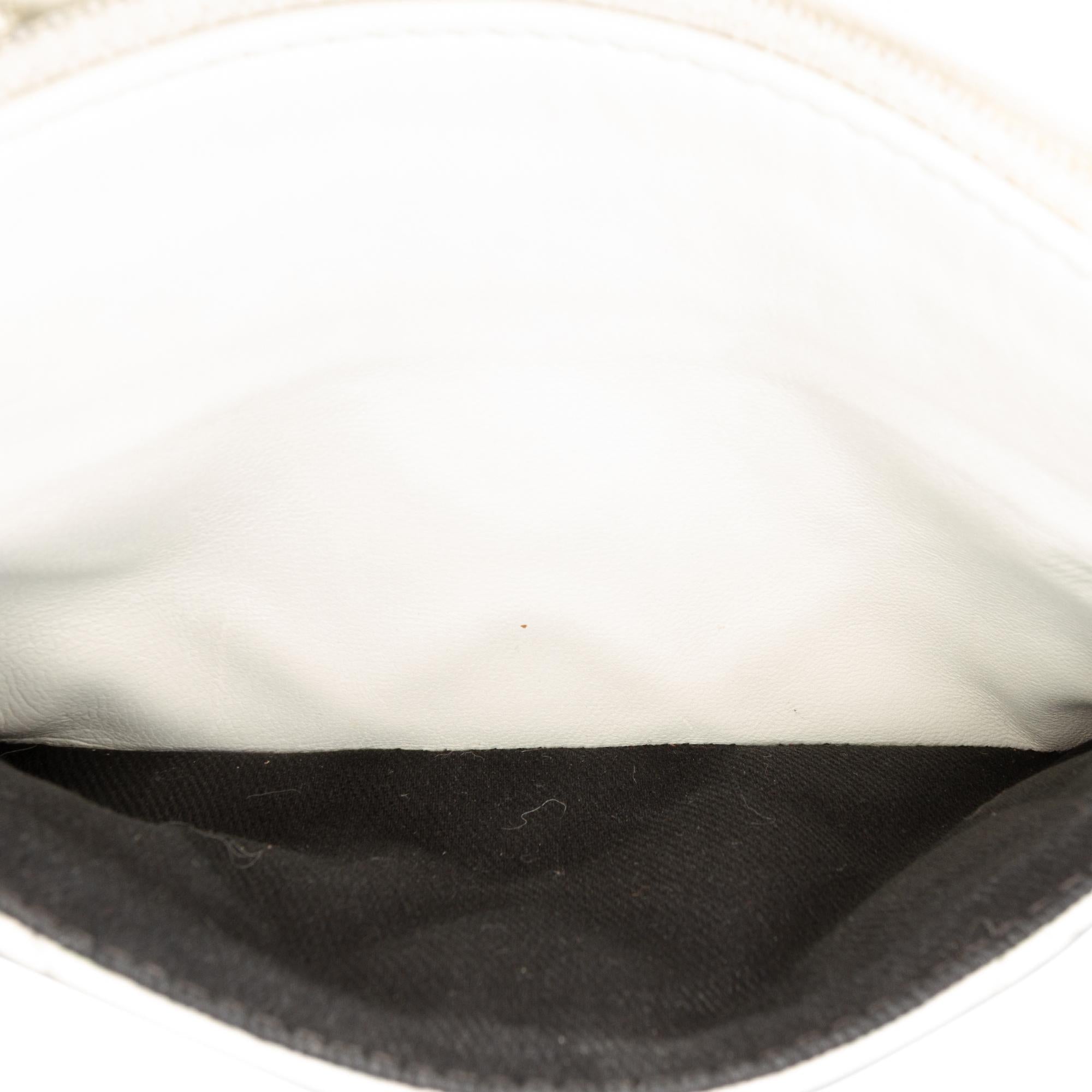 Chanel CC Bicolor Quilted Lambskin Double Sided Wallet on Chain