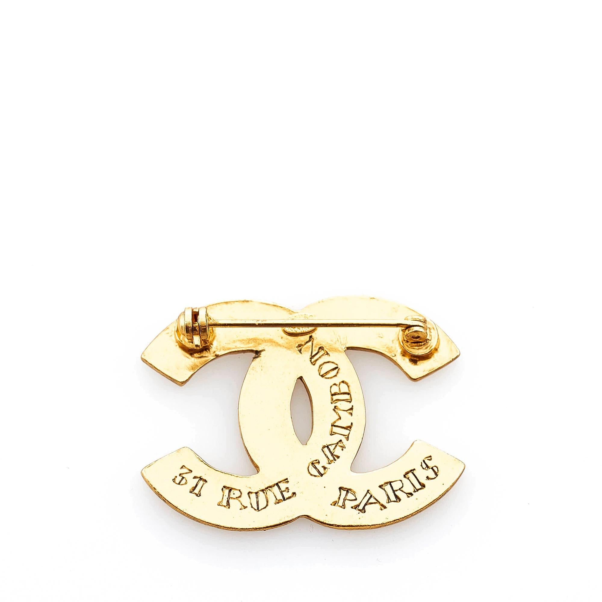 Chanel CC Brooch (SHG-Xh5aPO)