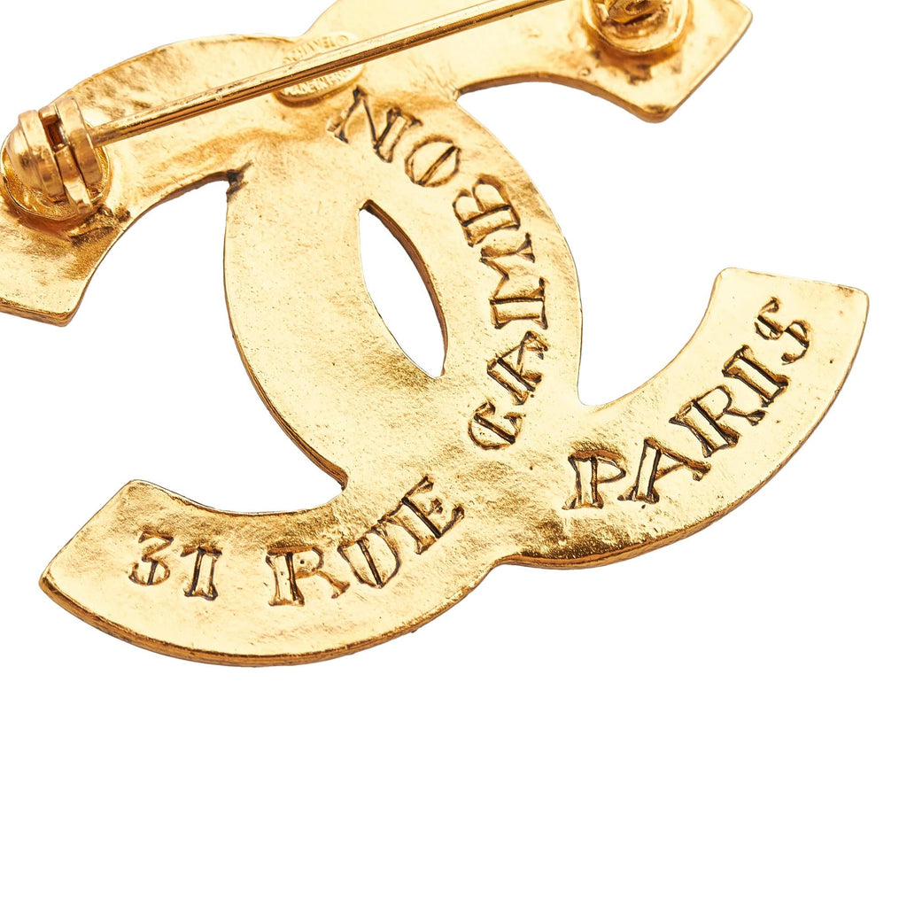 Chanel CC Brooch (SHG-Xh5aPO)