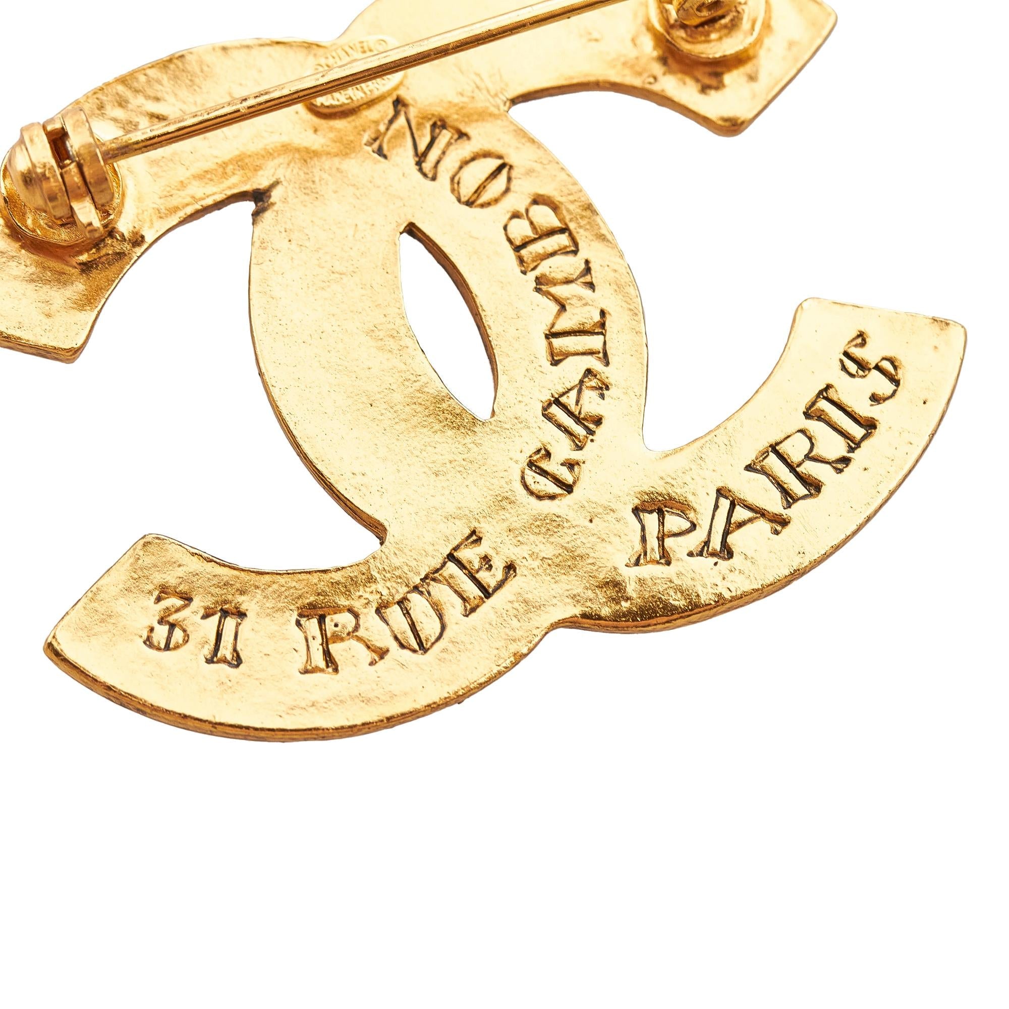 Chanel CC Brooch (SHG-Xh5aPO)