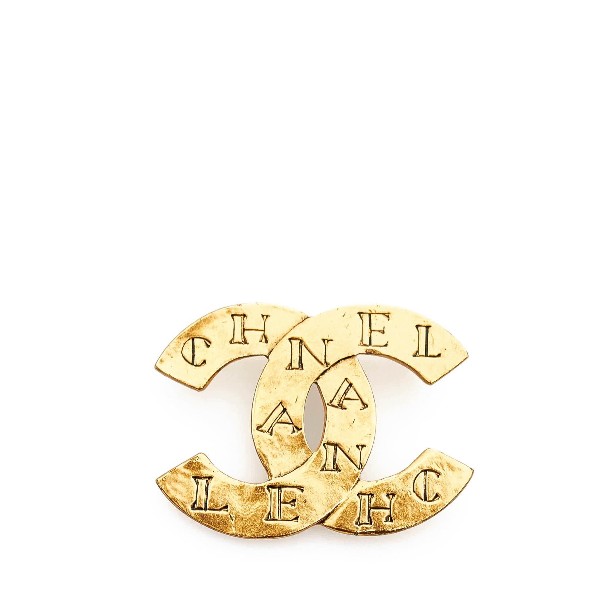 Chanel CC Brooch (SHG-Xh5aPO)