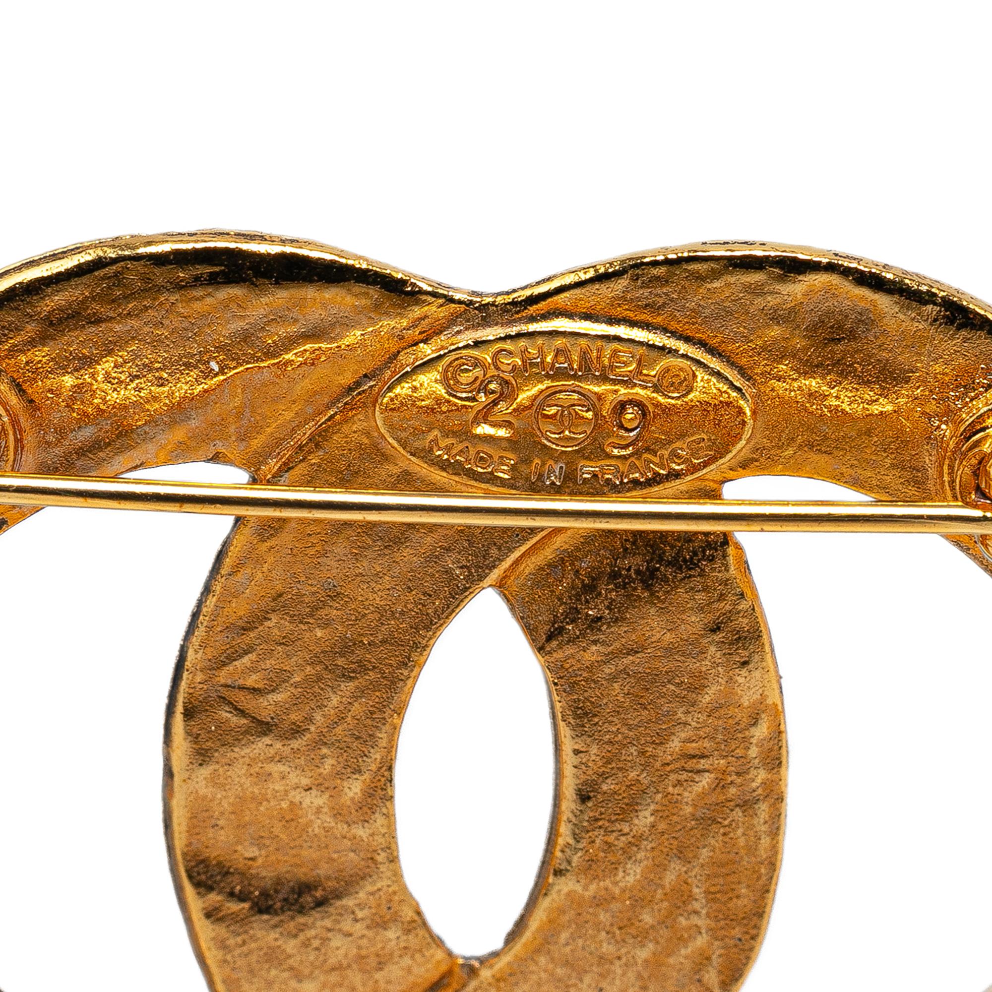 Chanel CC Brooch