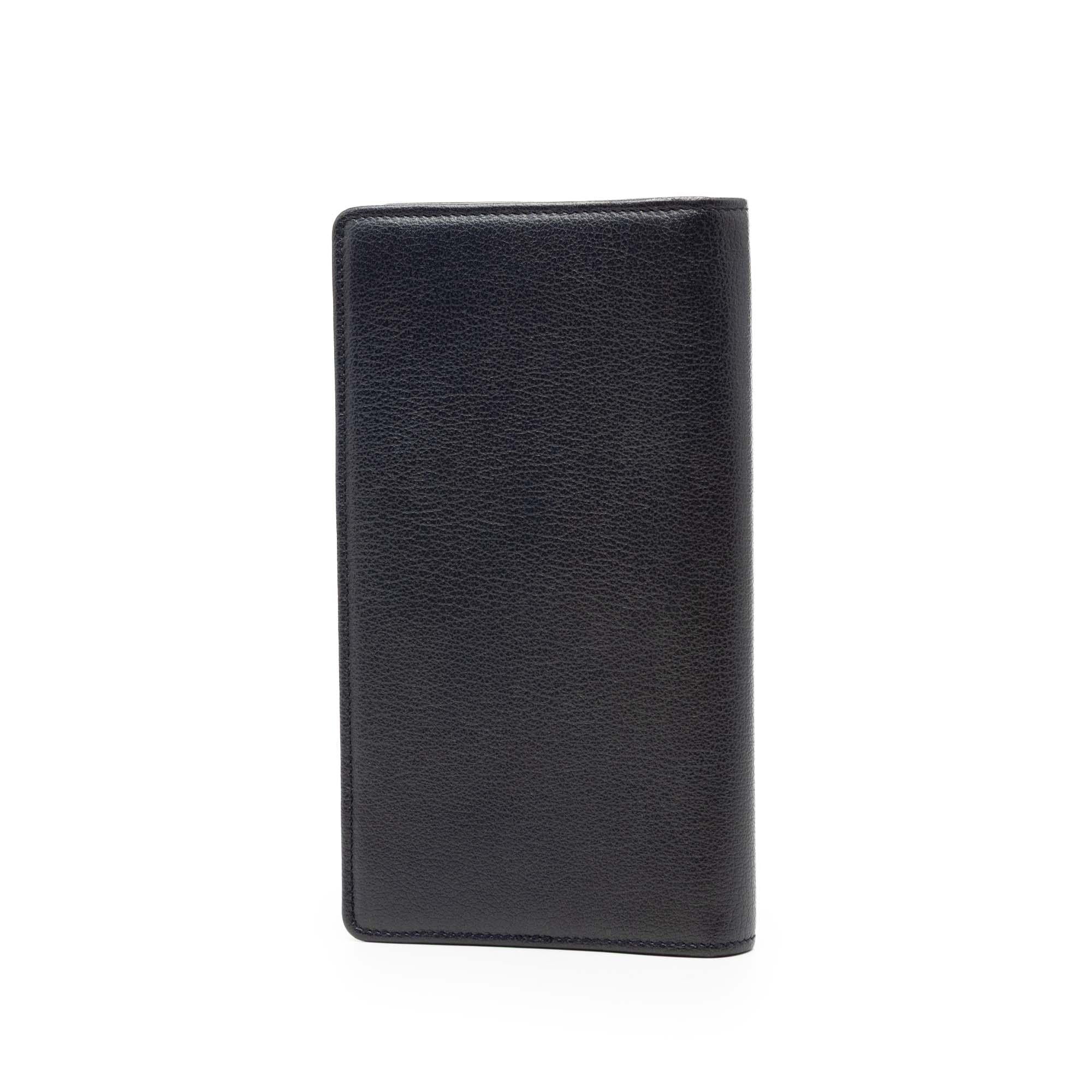 Chanel CC Calfskin Camellia Long Wallet