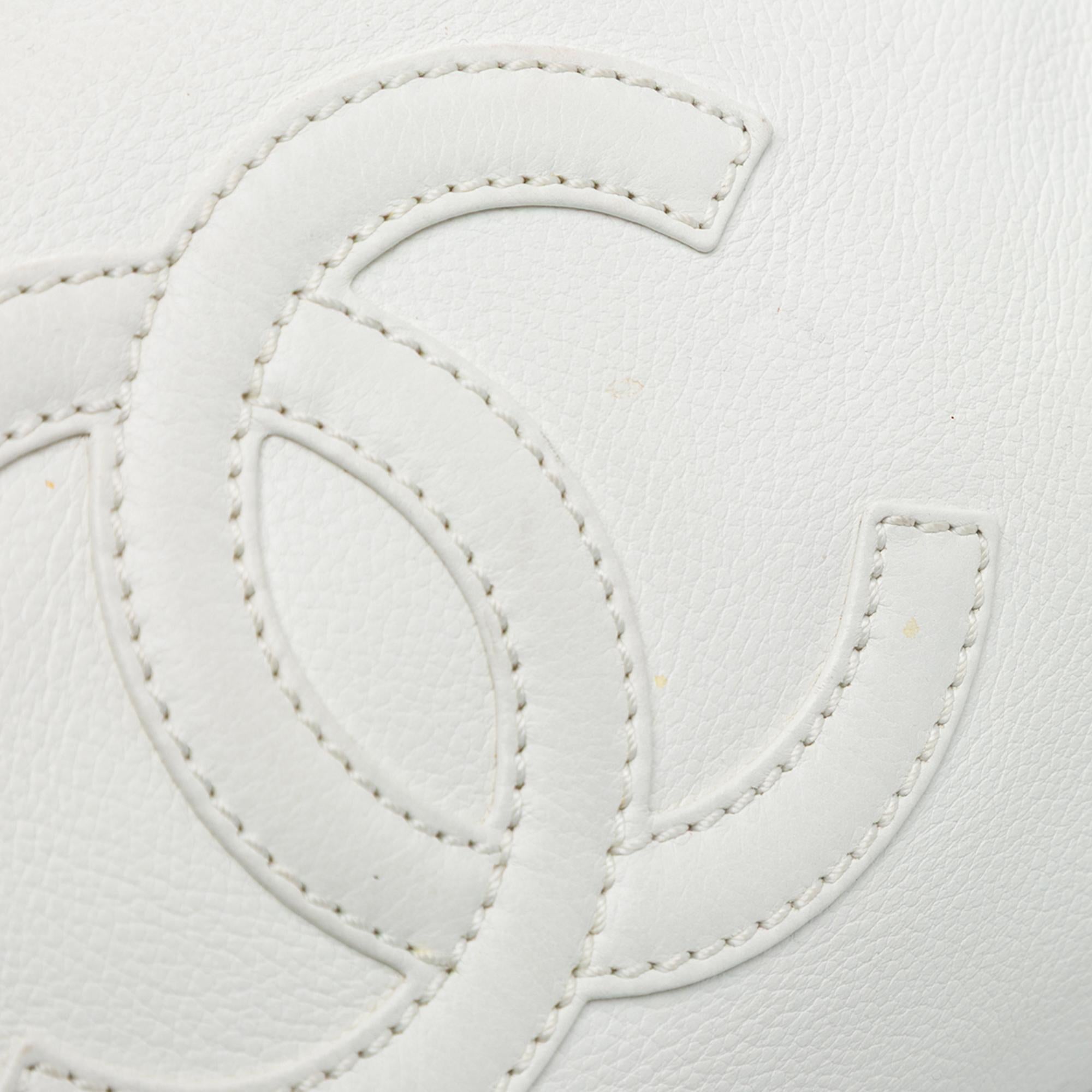 Chanel CC Calfskin Chain Shoulder Bag