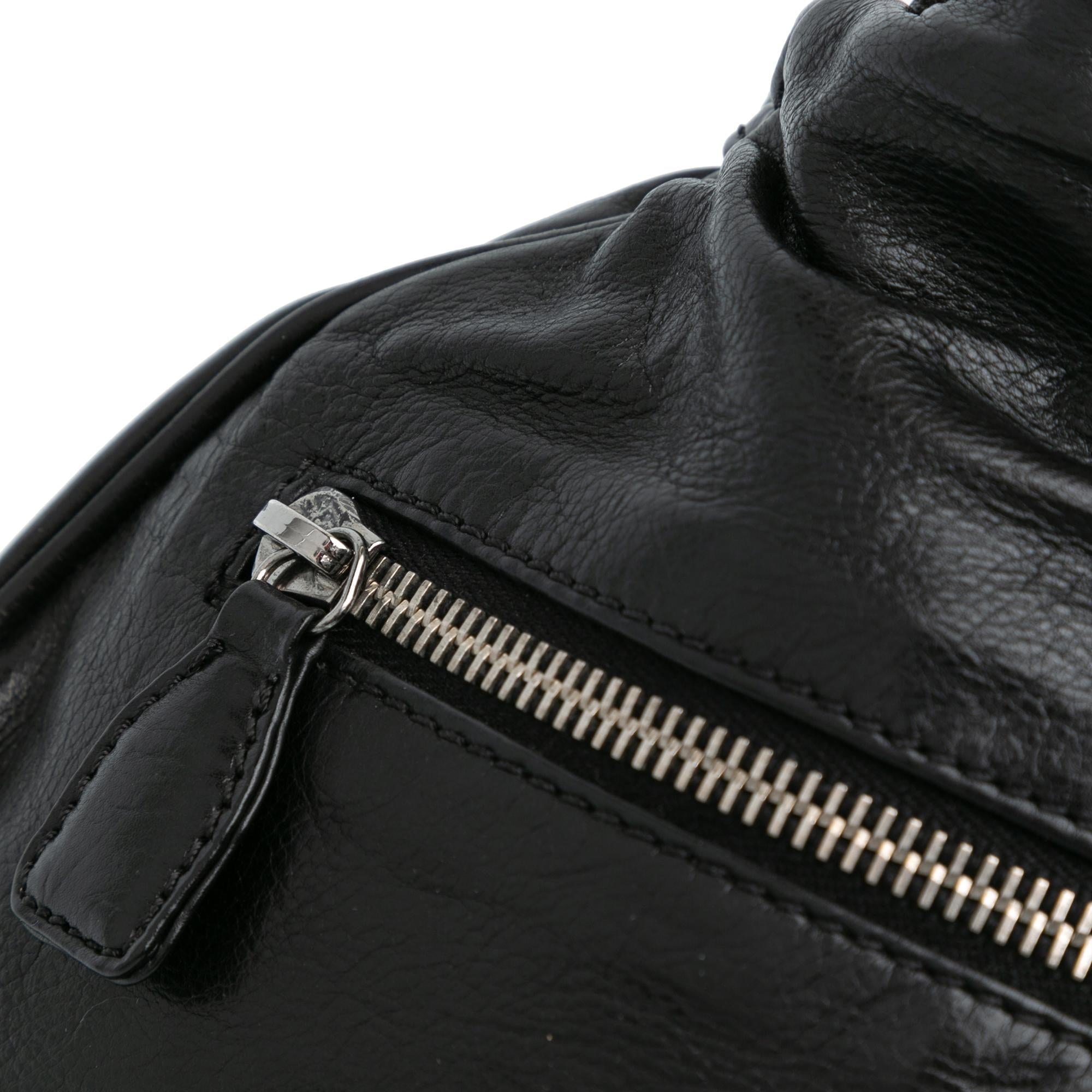 Chanel CC Calfskin Dual Twin Chain Handbag
