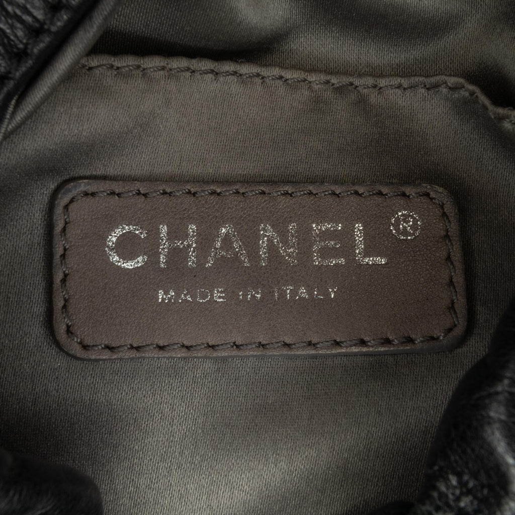 Chanel CC Calfskin Dual Twin Chain Handbag