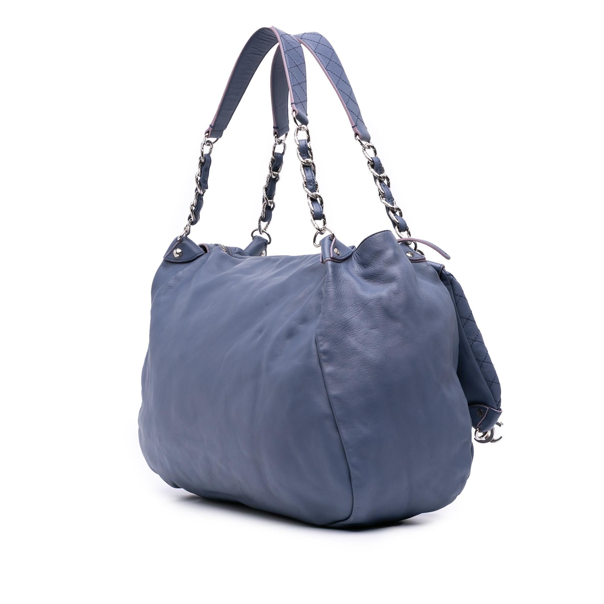 Chanel CC Calfskin Edgy Hobo