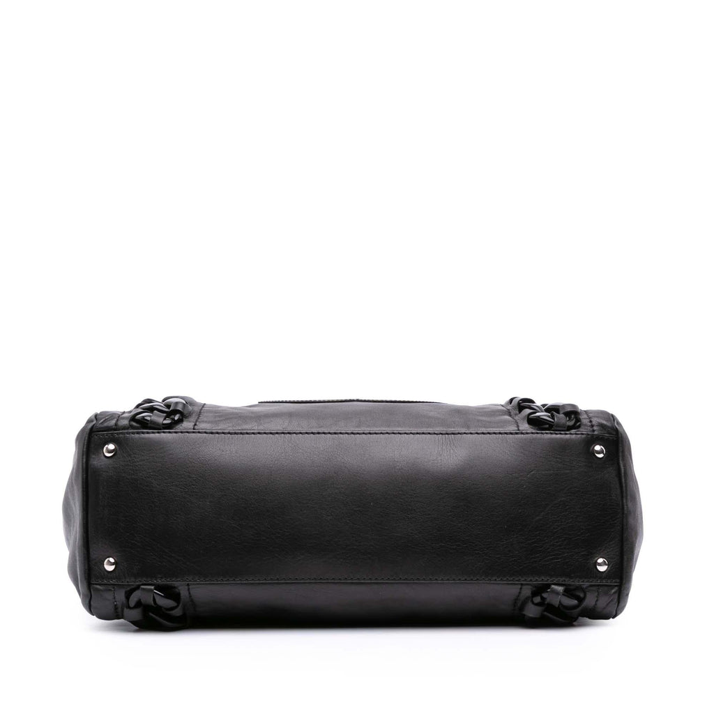 Chanel CC Calfskin Modern Chain Rhodoid East West Tote
