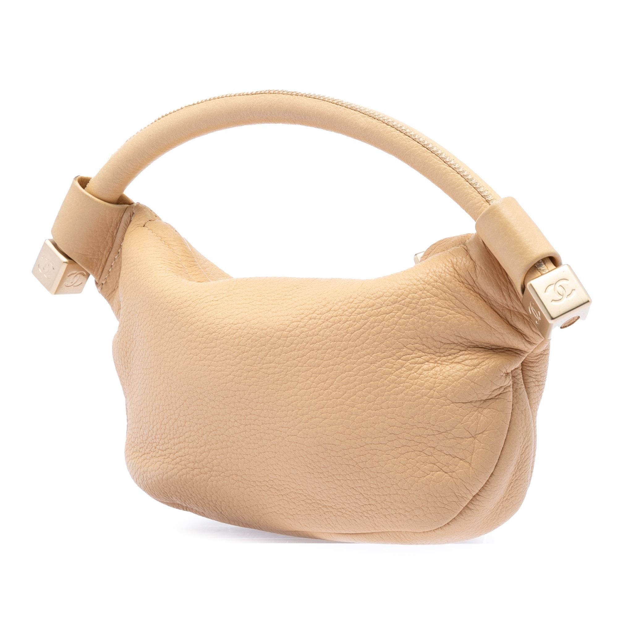 Chanel CC Calfskin Tassel Hobo