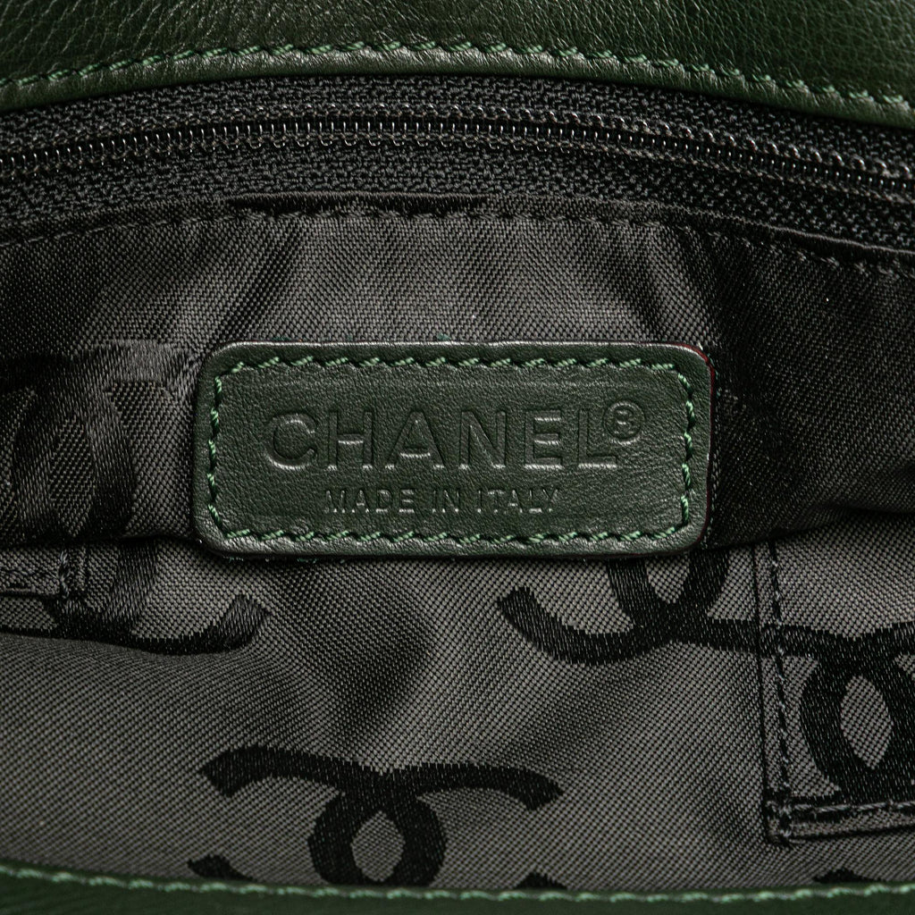 Chanel CC Calfskin Turnlock Tote