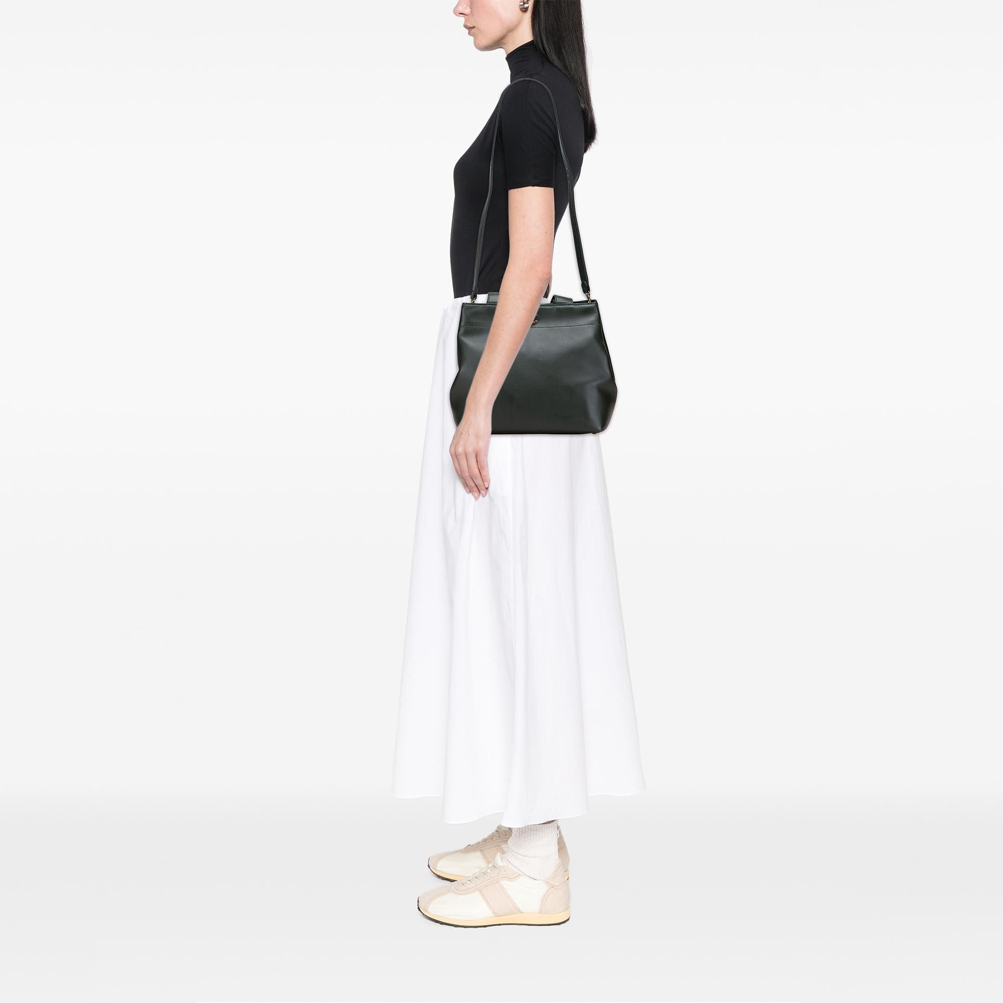 Chanel CC Calfskin Turnlock Tote