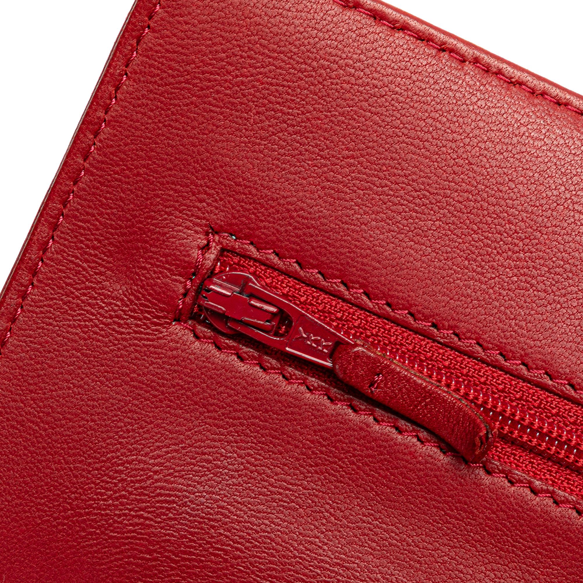 Chanel CC Calfskin Wallet On Chain