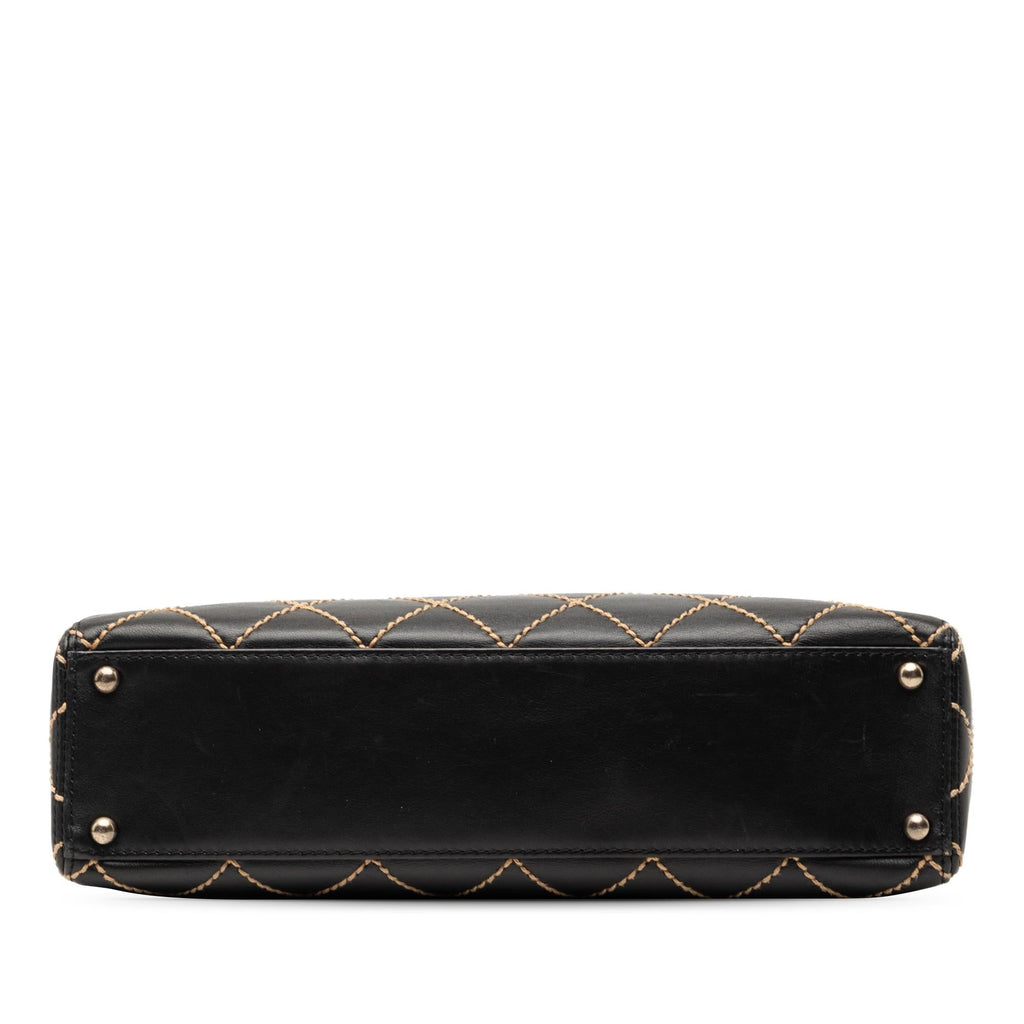 Chanel CC Calfskin Wild Stitch Handbag