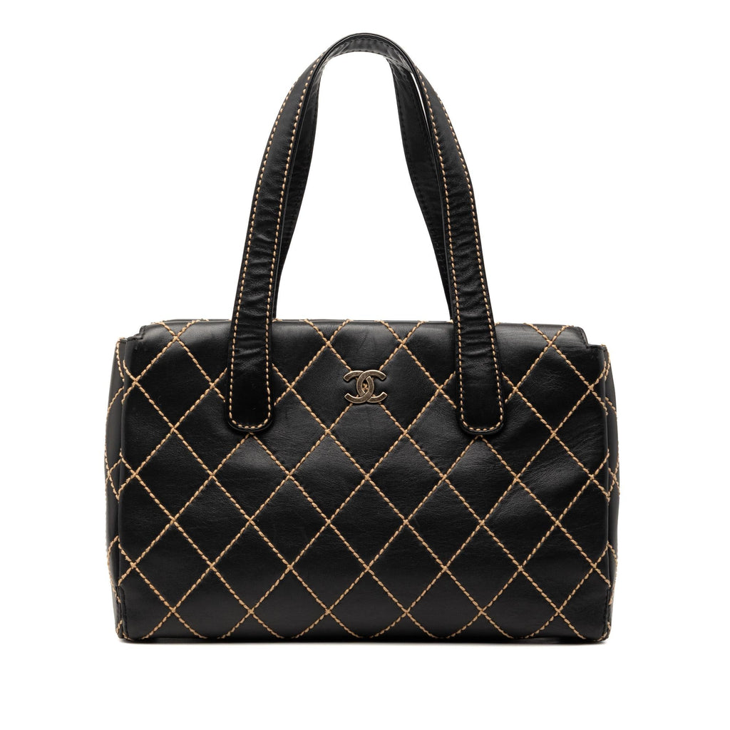 Chanel CC Calfskin Wild Stitch Handbag