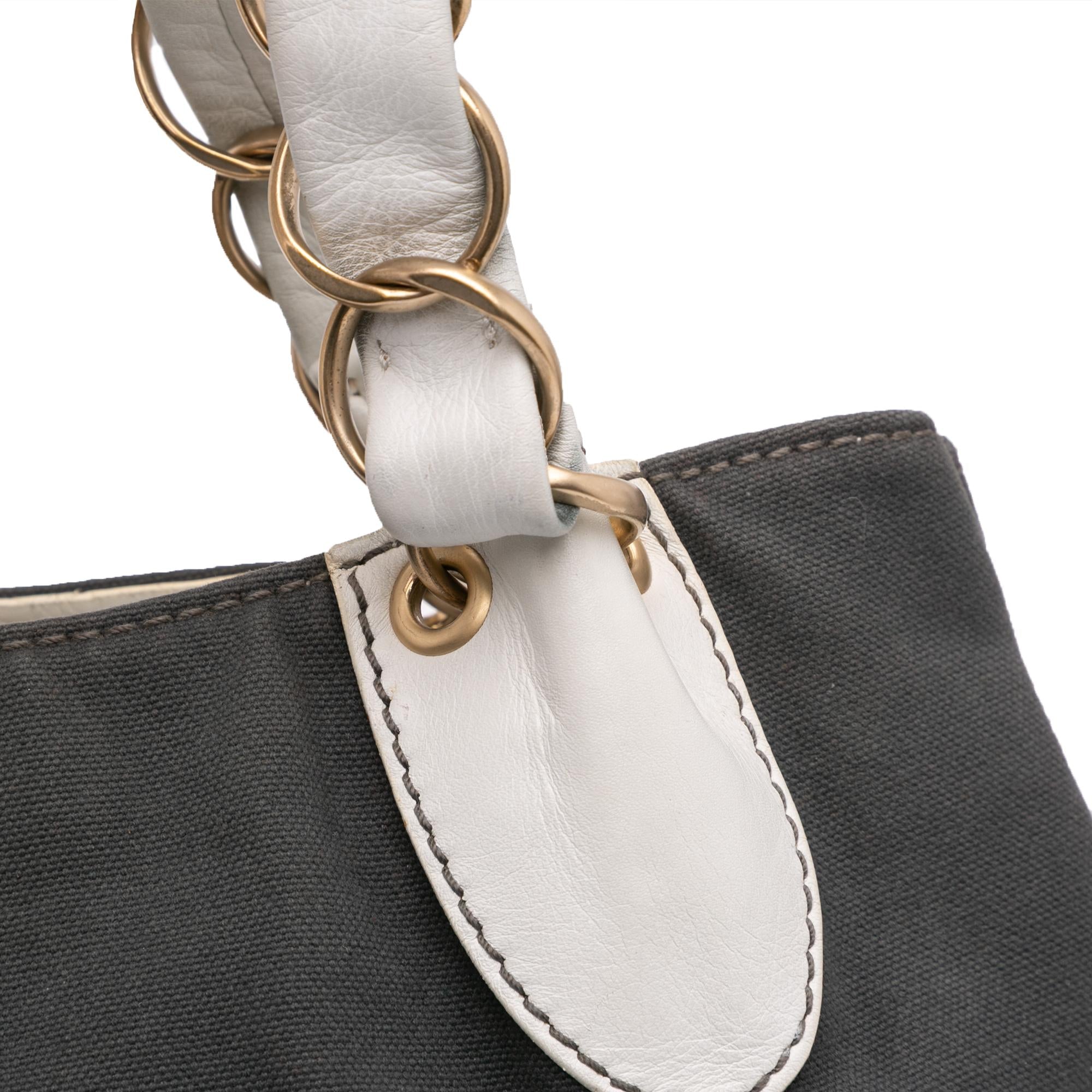 Chanel CC Canvas Olsen Tote