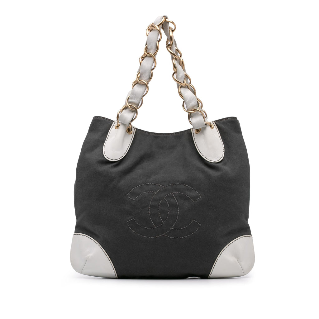 Chanel CC Canvas Olsen Tote